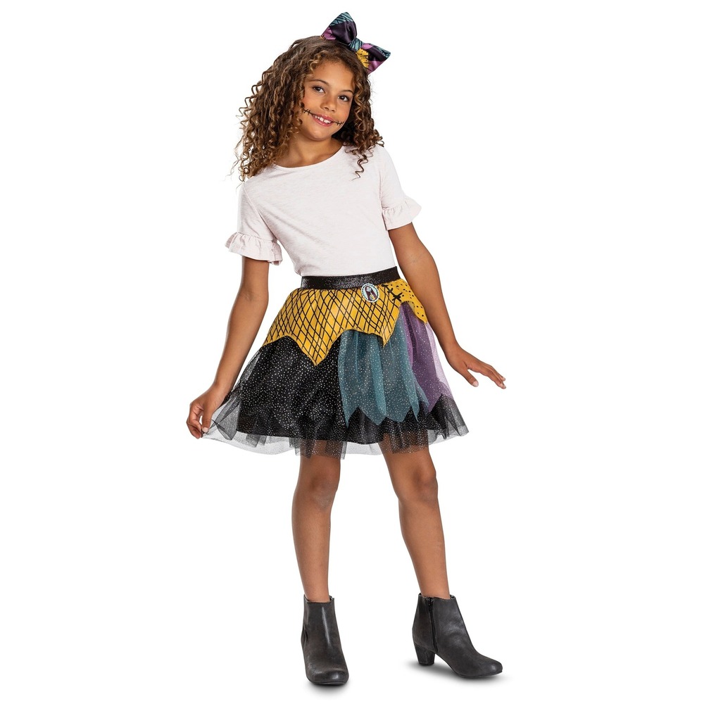 Disguise Nightmare Before Christmas Sally Tutu Skirt Headband Set Costume